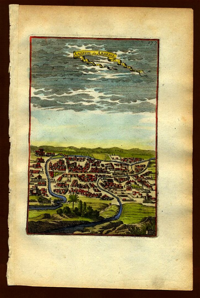 View of Ardabil, 1683
