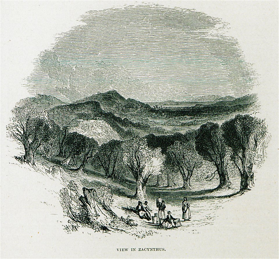 View in Zakynthus - Wordsworth Christopher - 1882