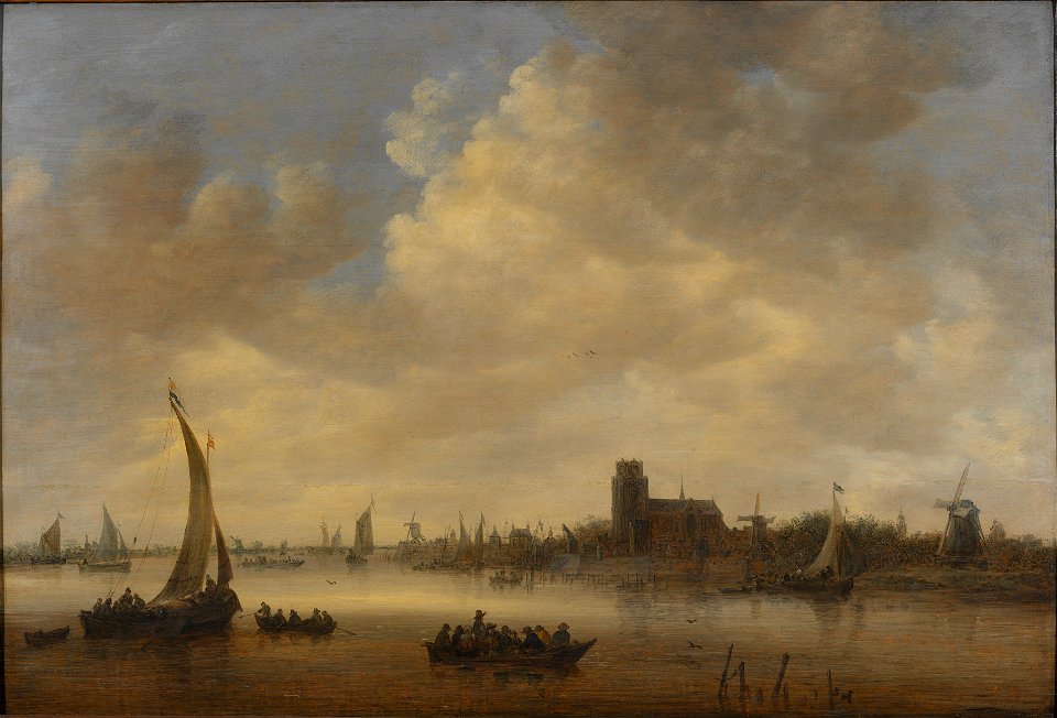 View from Dordrecht (Jan Josephsz. van Goyen) - Nationalmuseum - 17446