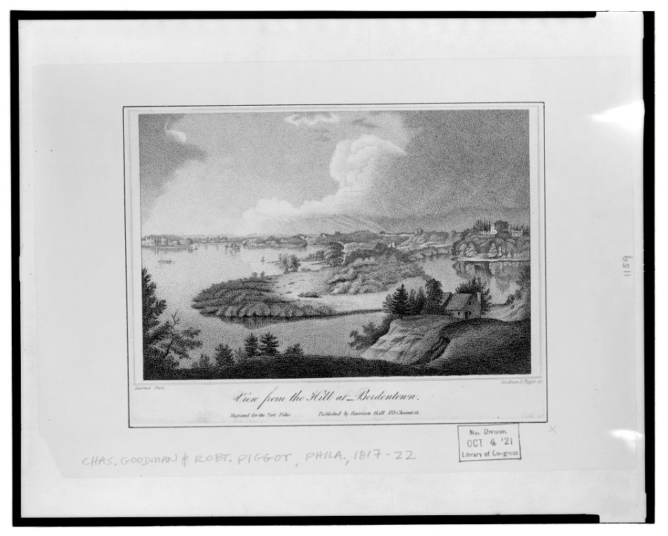 View from the hill at Bordentown LCCN2004666062
