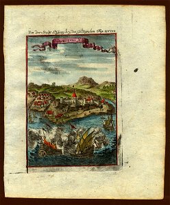 View of St. George de la Mine (Ghana), 1719