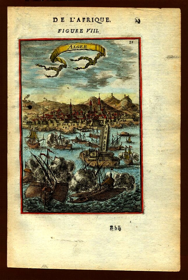 View of Algiers, 1683