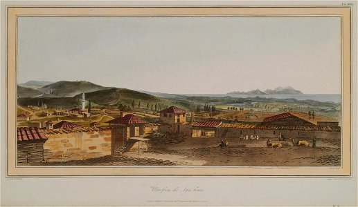 View from the Aga's house - Gell William Sir - 1804