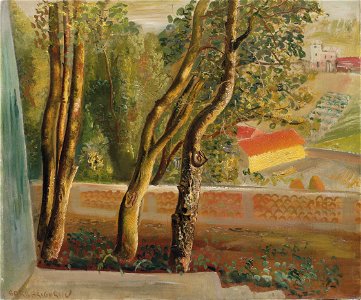 View from the artist's window - Boris Grigoriev