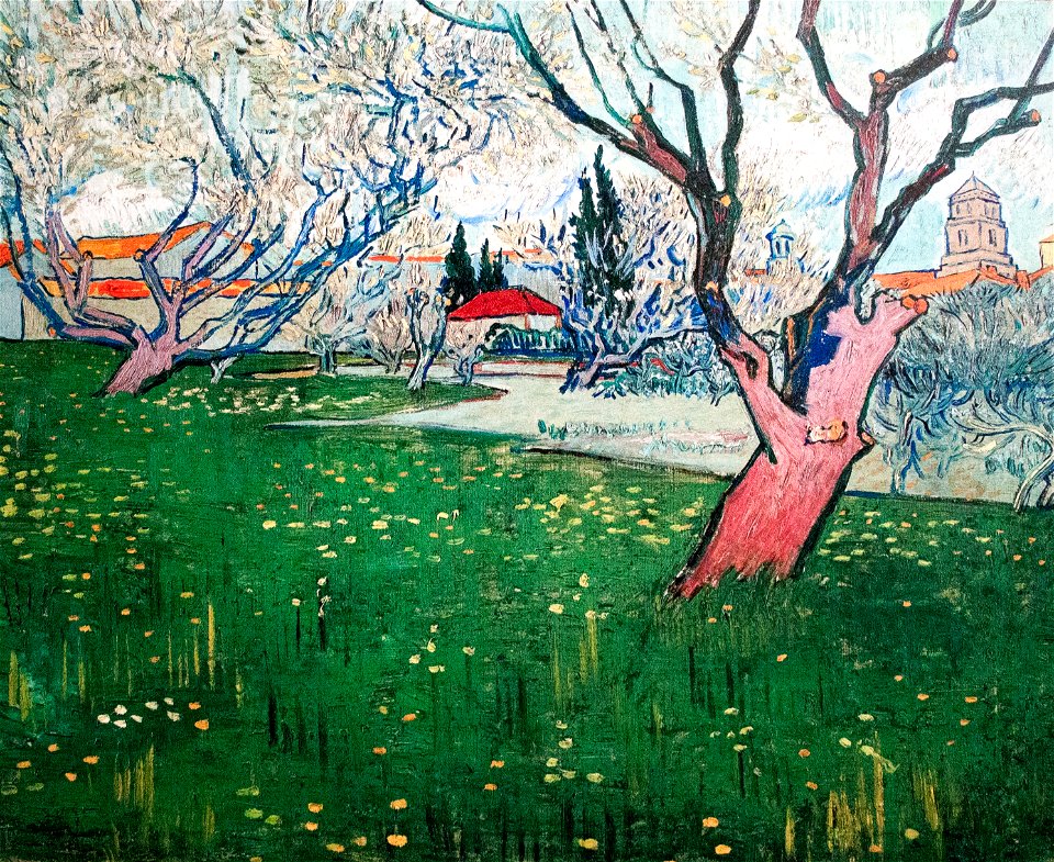 View of Arles with Trees in Blossom (JH 1683) - My Dream