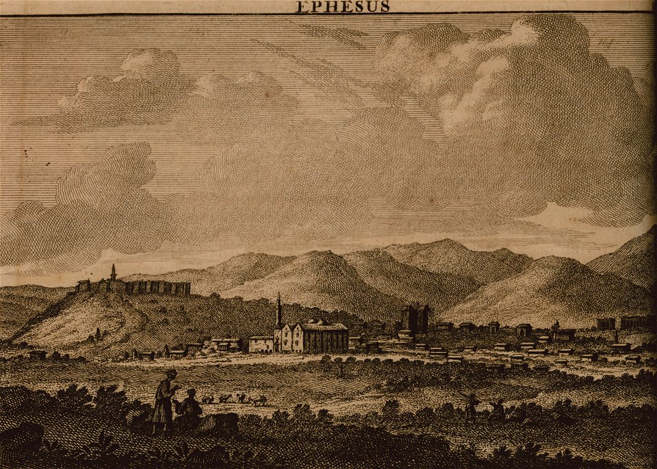 View of Ephesus - Bruyn Cornelis De - 1714
