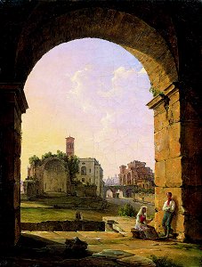 View of Rome Nikanor Chernetsov (1842)