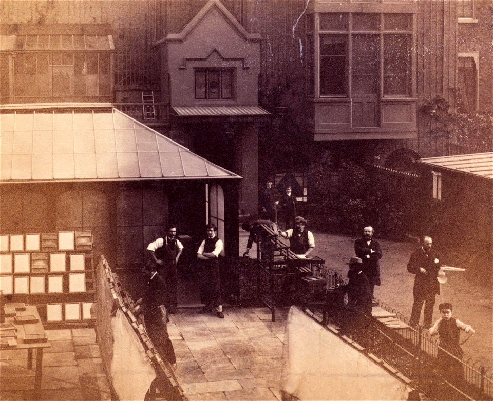 View of Camille Silvy's photographic studio, 38 Porchester Terrace by Camille Silvy (3)