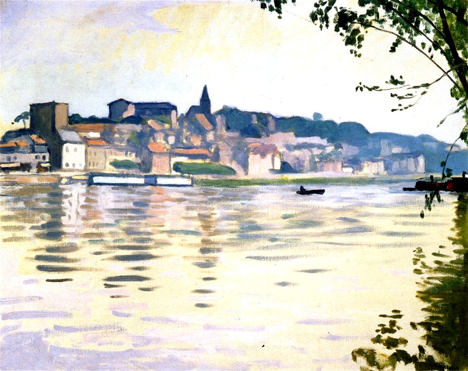 View of Conflans-Sainte-Honorine Albert Marquet (1919)