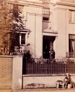 View of Camille Silvy's photographic studio, 38 Porchester Terrace by Camille Silvy