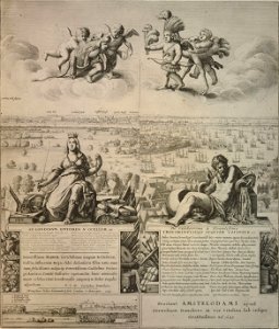 View of London from Whitehall to Durham House by Wenceslaus Hollar