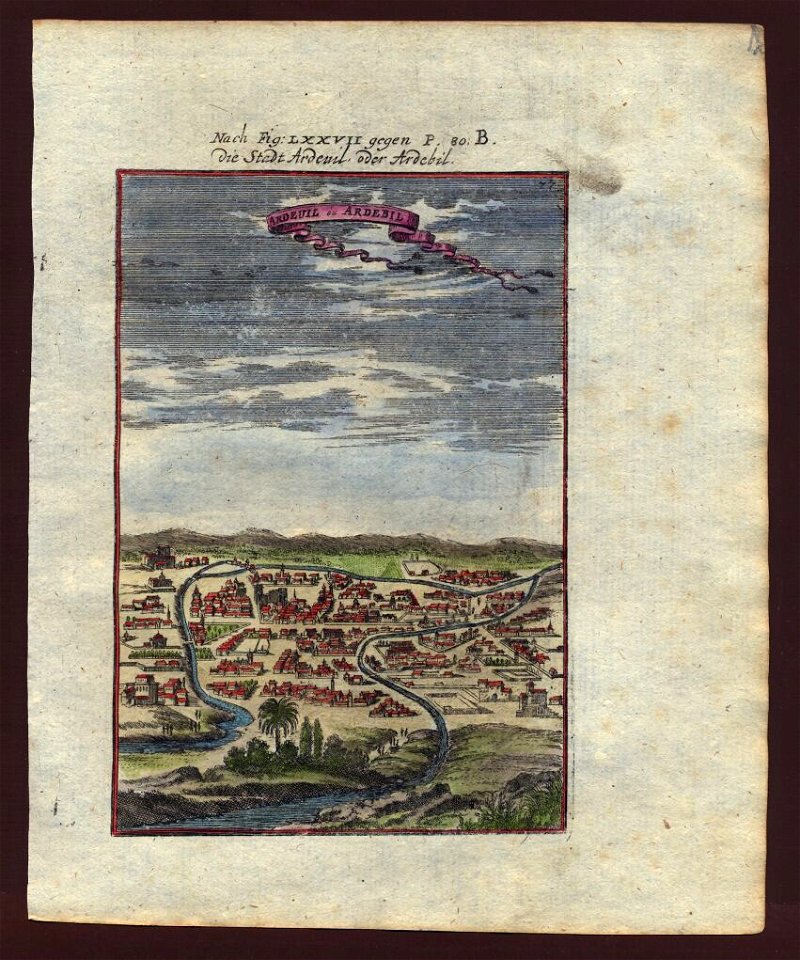 View of Ardabil, 1719