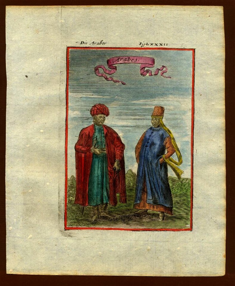 View of Arabs, 1719