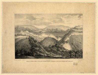 View of Cerro Cordo with Gen. Twiggs division storming the main heights 18th April 1847 LCCN2003671781