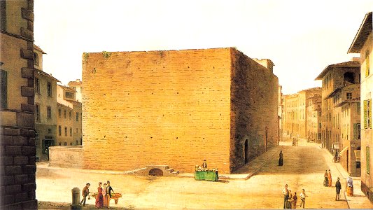 View of Ancient Florence by Fabio Borbottoni 1820-1902 (22)