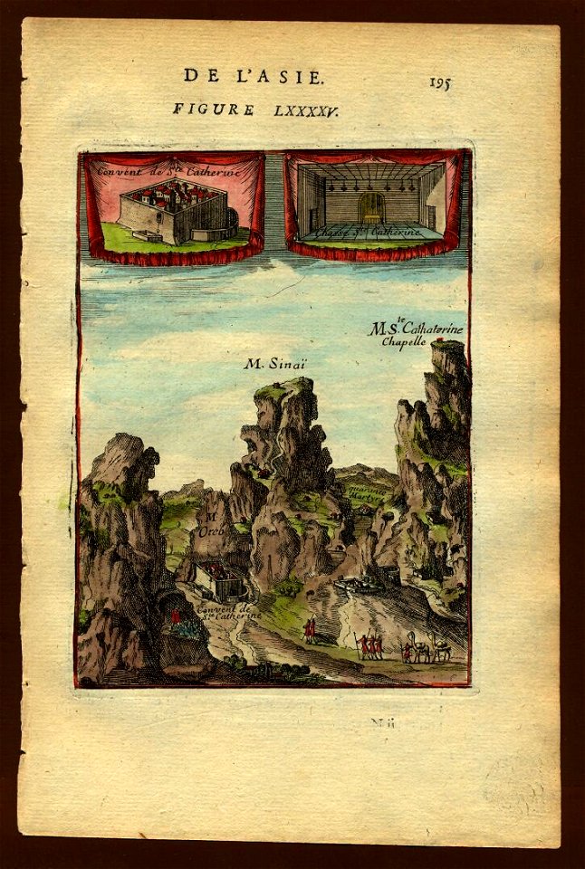 View of Mount Sinai, 1683
