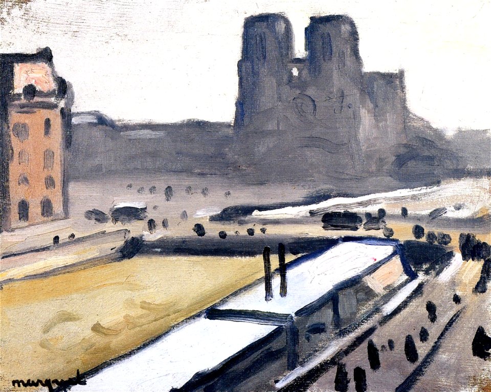 View of Notre-Dame Albert Marquet (1910)
