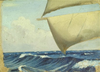View from a ship at sea RMG BHC3921