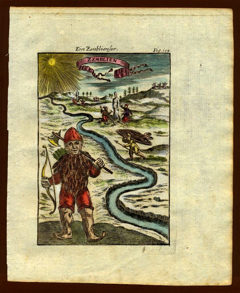 View of Nova Zemblans, 1719