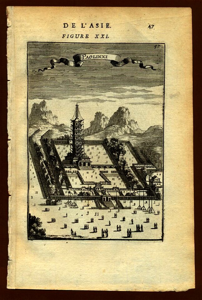 View of Paolinxi temple, 1683