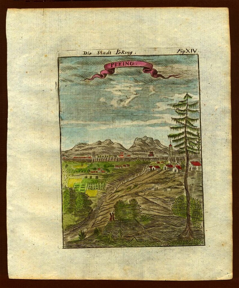 View of Peking, 1719