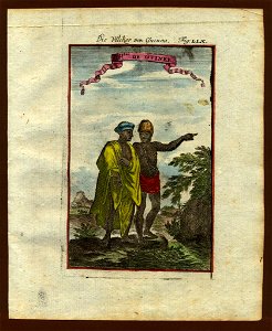 View of Guineans, 1719