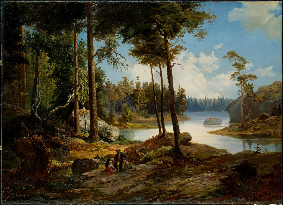 View from Värmdö (Kung Karl XV) - Nationalmuseum - 17947