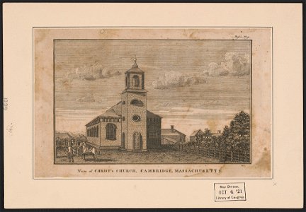 View of Christ's Church, Cambridge, Massachusetts LCCN2004670225