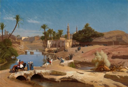 View of Medinet El-Fayoum A21086