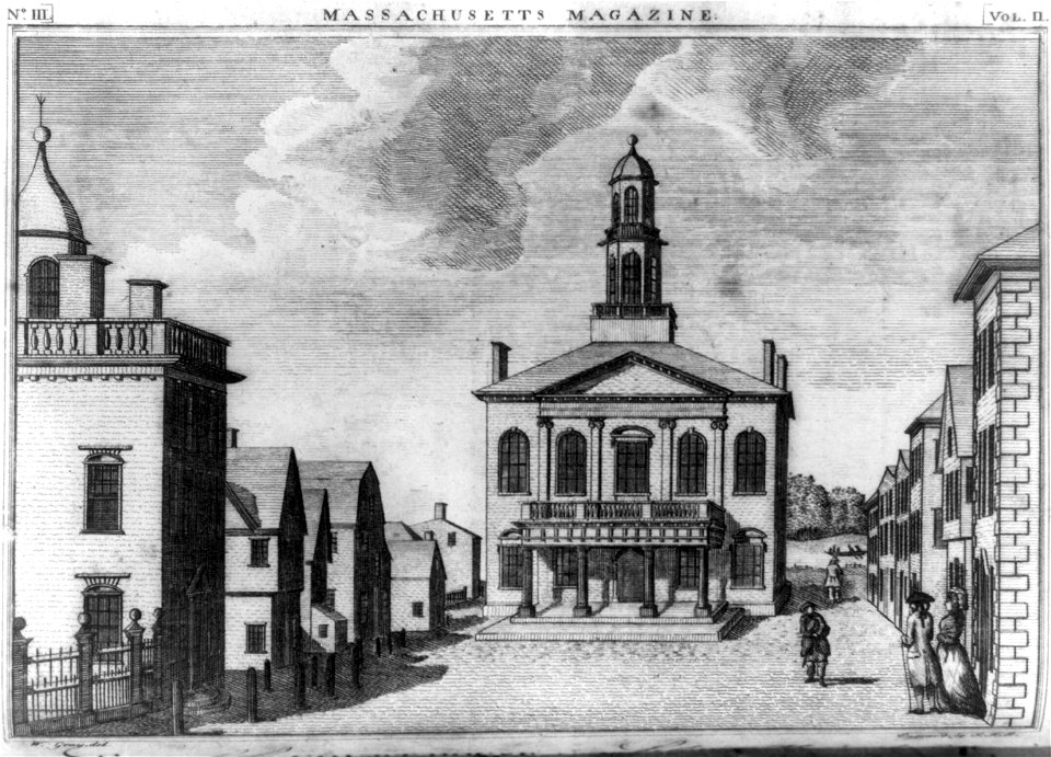 View of the court house in Salem Massachusetts - W. Gray, del. ; engraved by S. Hill. LCCN2004670231