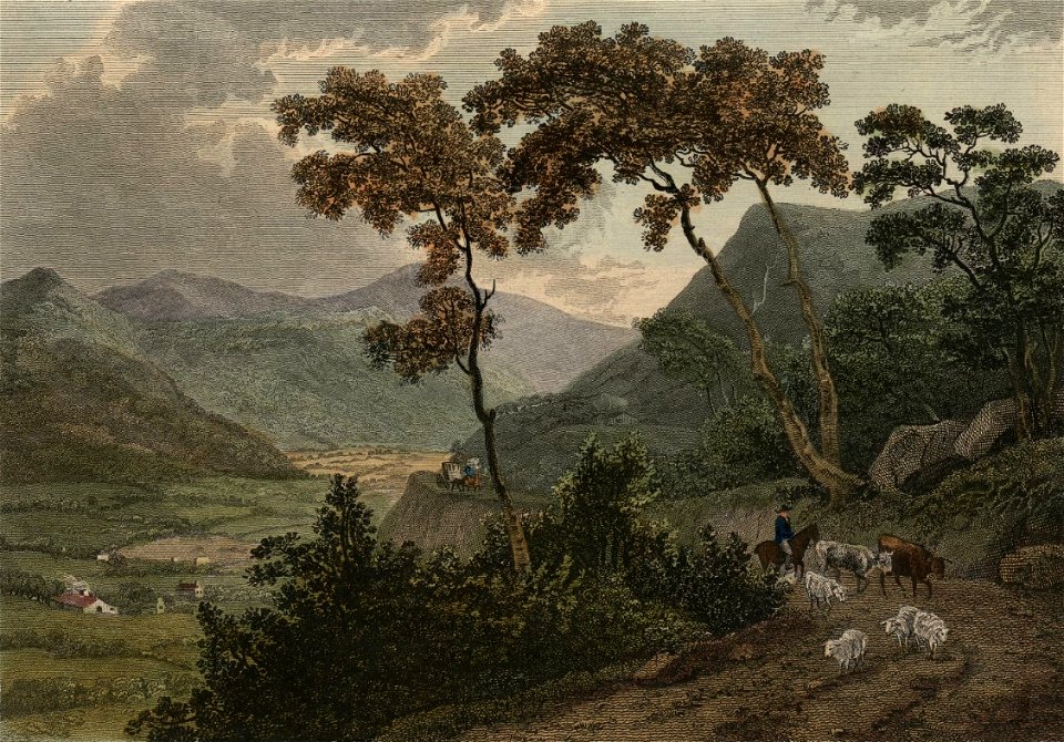View of Llangollen vale