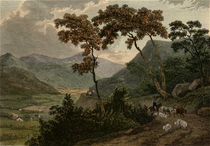 View of Llangollen vale