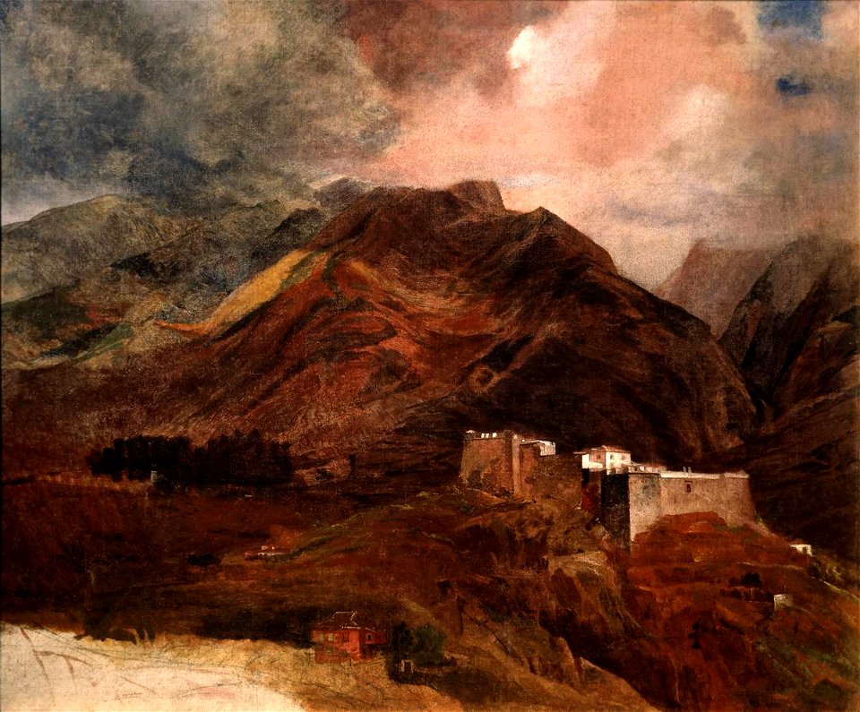 View of Fort Picu on the island of Madeira by Karl Briullov