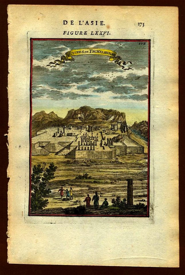 View of Persepolis, 1683
