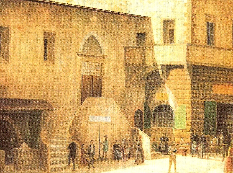 View Of Ancient Florence By Fabio Borbottoni 1820 1902 63 Free Stock Illustrations Creazilla 3379