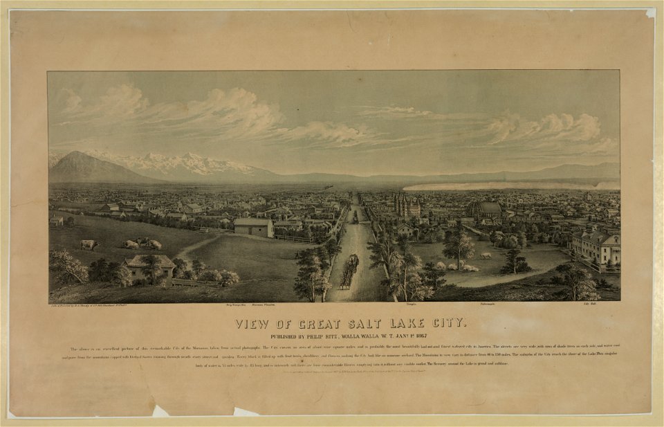 View of Great Salt Lake City LCCN2004670515