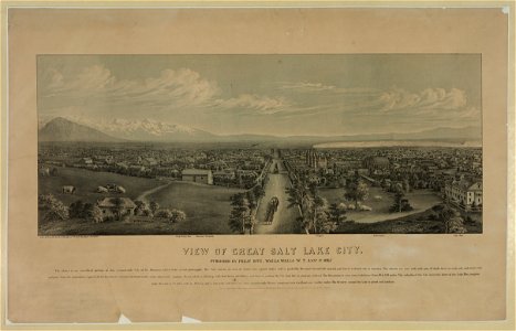 View of Great Salt Lake City LCCN2004670515