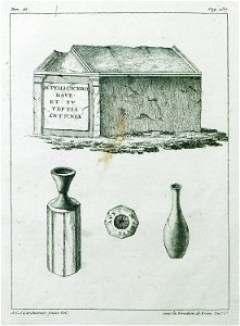 View of the front of the roman tomb of Zakynthos - Grasset De Saint-sauveur André - 1800