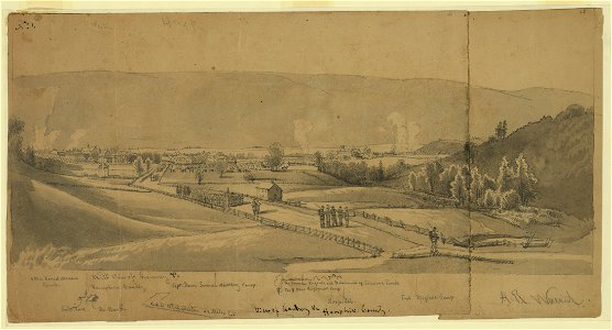 View of Romney, Va. Hampshire County LCCN2004660441