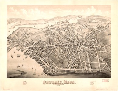 View of Beverly, Mass. 1879. LOC 2013591355