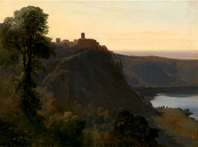View of Lake Nemi A26326