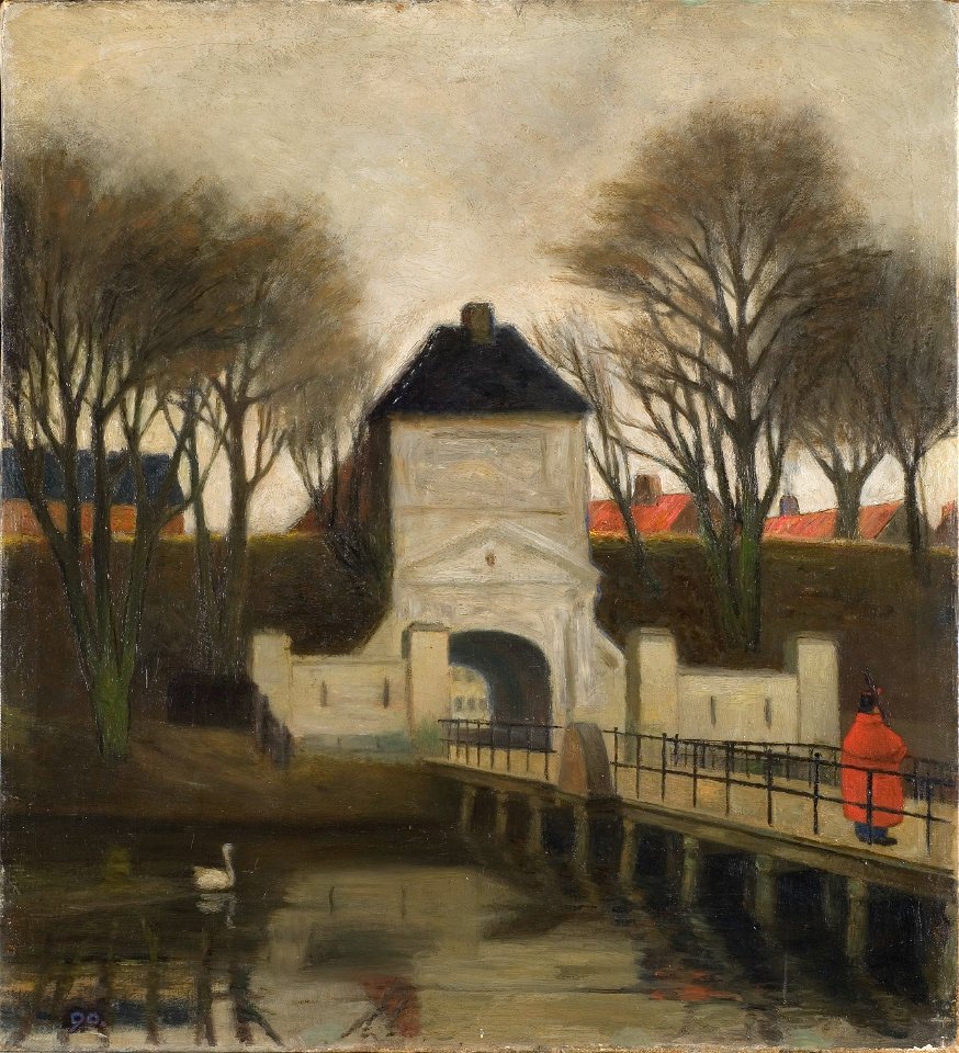 View of Kastellet , Copenhagen (Johan Rohde) - Nationalmuseum - 19757