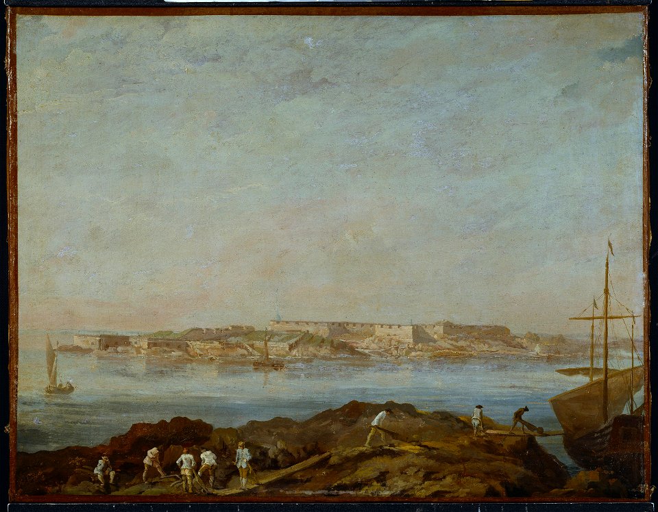 View of Sveaborg (Augustin Ehrensvärd) - Nationalmuseum - 17955