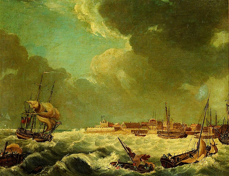 View of Sheerness, circa 1750 RMG BHC1931
