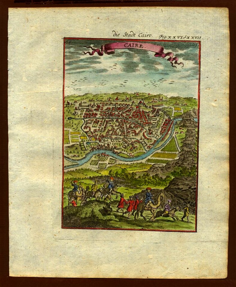 View of Cairo, 1719