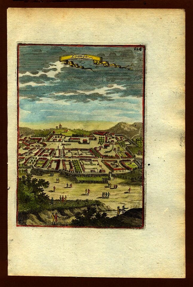 View of Loanga (Angola), 1683