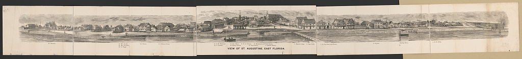 View of St. Augustine, East Florida LCCN2004669697