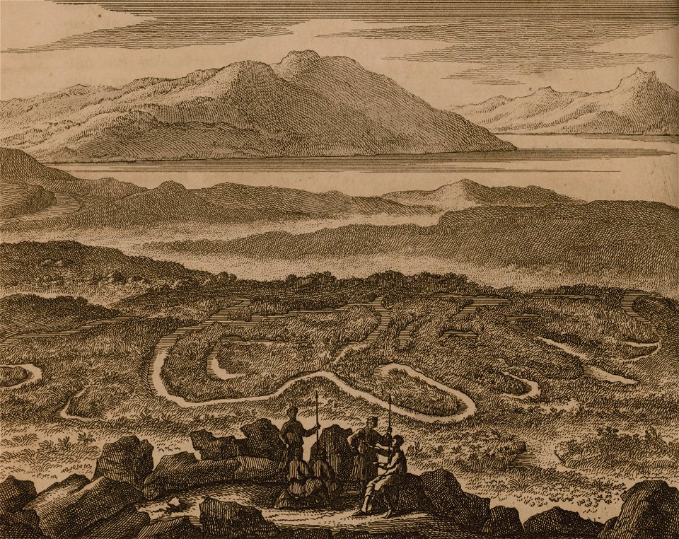 View of Maeander valley - Bruyn Cornelis De - 1714