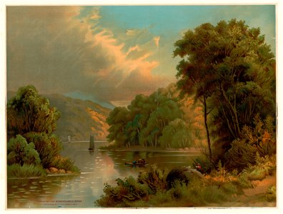 View on the Monongahela river LCCN2003679714