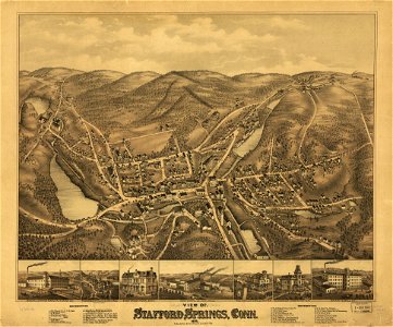 View of Stafford Springs, Conn. 1878. LOC 74693143
